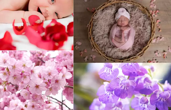 Japanese flower names girl