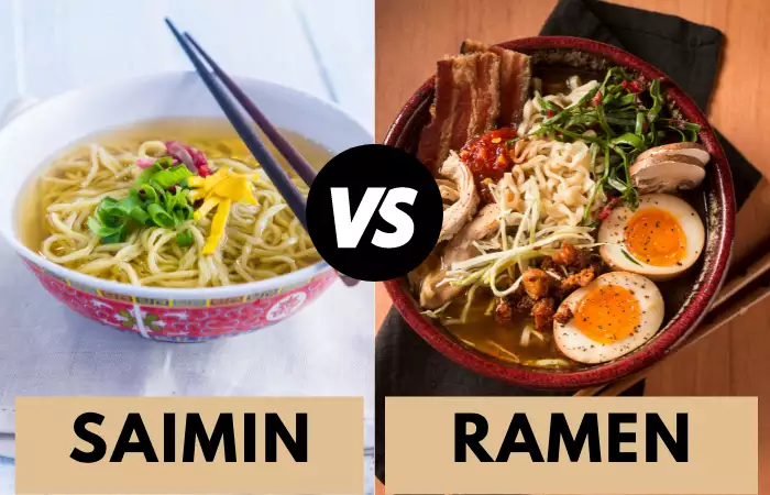 difference between saimin and ramen