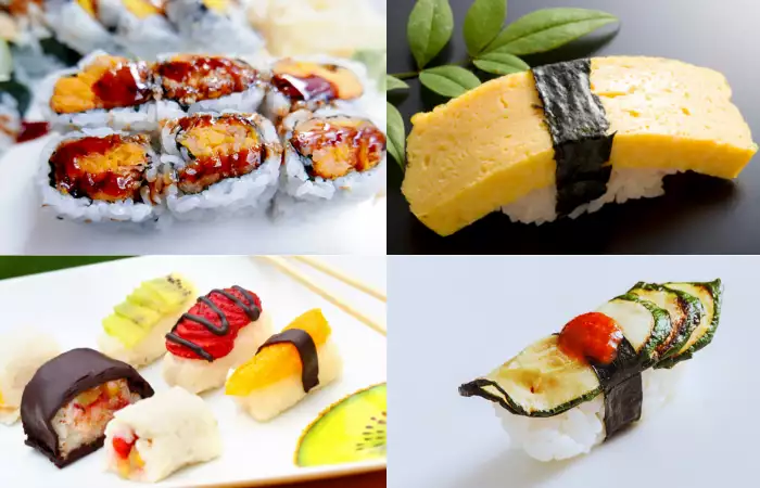 is there sushi without fish