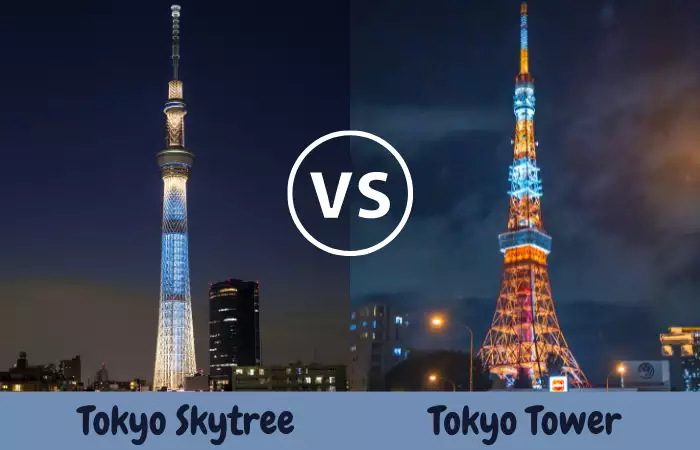 tokyo skytree vs tokyo tower