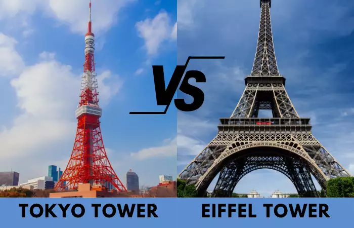 tokyo tower vs eiffel tower