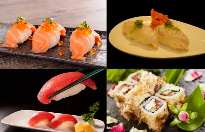 types of fish for sushi