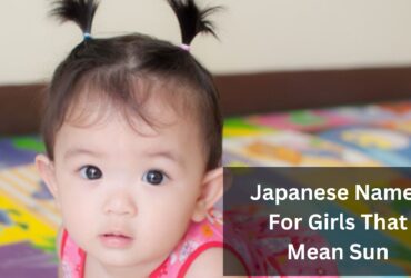 Japanese Names For Girls That Mean Sun