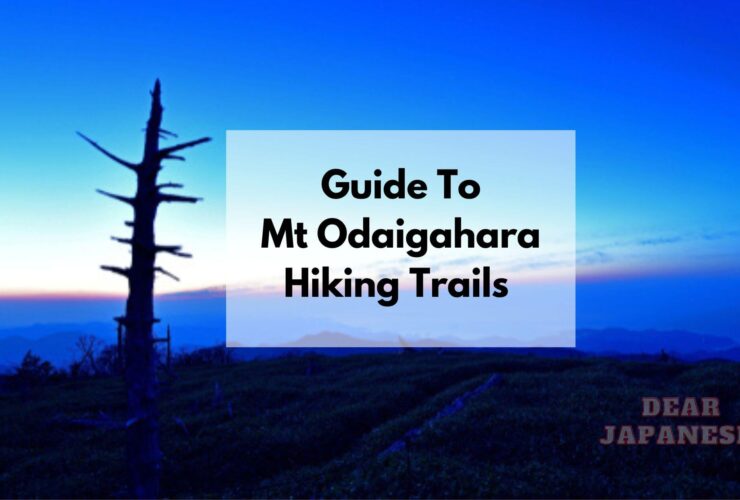 Mt Odaigahara hiking trails
