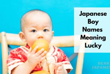 japanese boy names meaning lucky