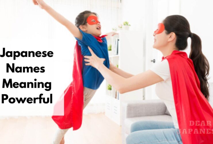japanese girl names meaning powerful