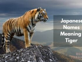 japanese names meaning tiger