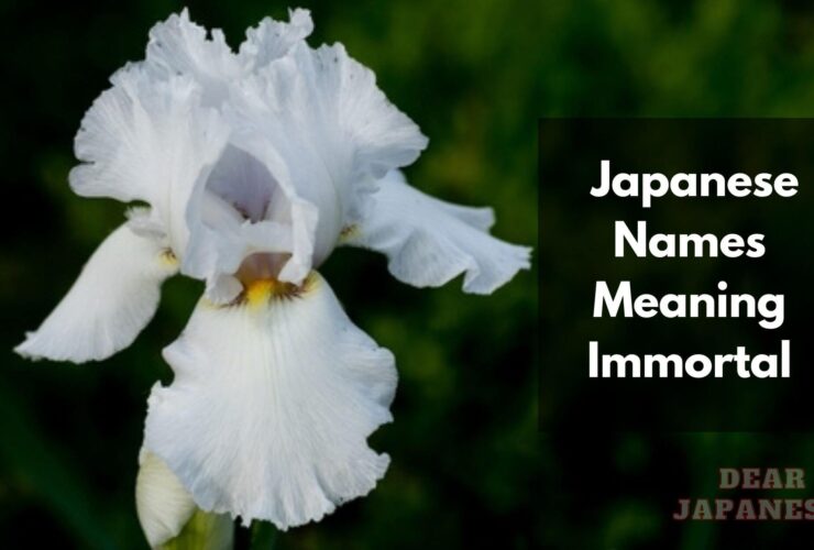 japanese names meaning immortal