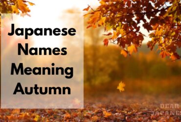 japanese names meaning autumn