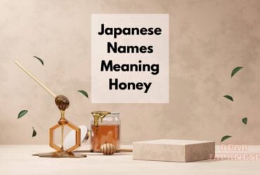 japaese names meaning honey