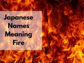 japanese names meaning fire