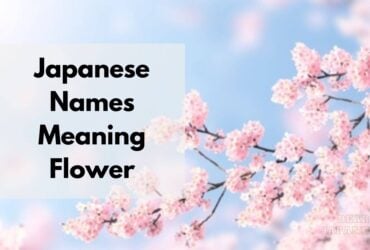 japanese names meaning flower