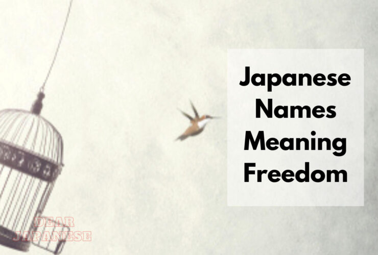 japanese names meaning freedom