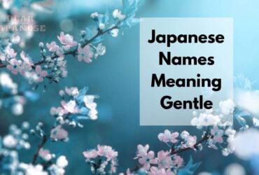 japanese names meaning gentle