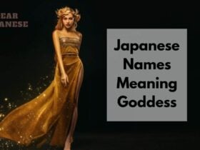 japanese names meaning goddess