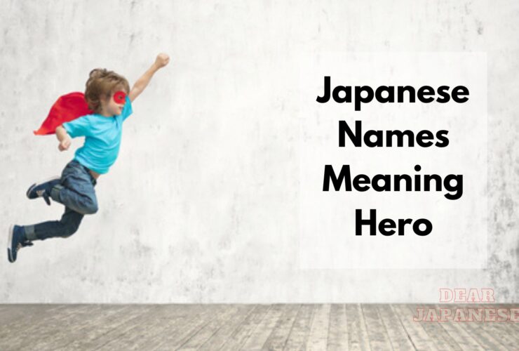 japanese boy names meaning hero