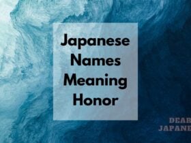 japanese names meaning honor