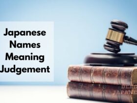 japanese names meaning judgement